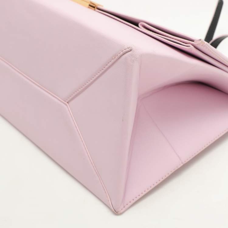 Pre Owned Stella McCartney Pink Faux Leather Beckett Shoulder Bag