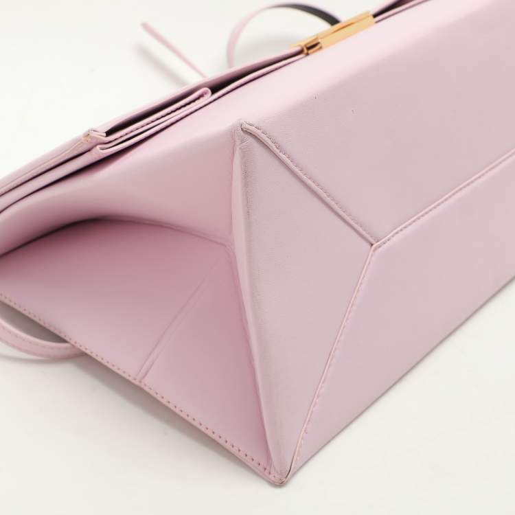 Pre Owned Stella McCartney Pink Faux Leather Beckett Shoulder Bag