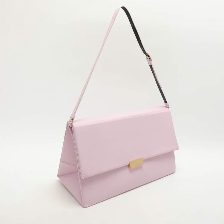 Pre Owned Stella McCartney Pink Faux Leather Beckett Shoulder Bag