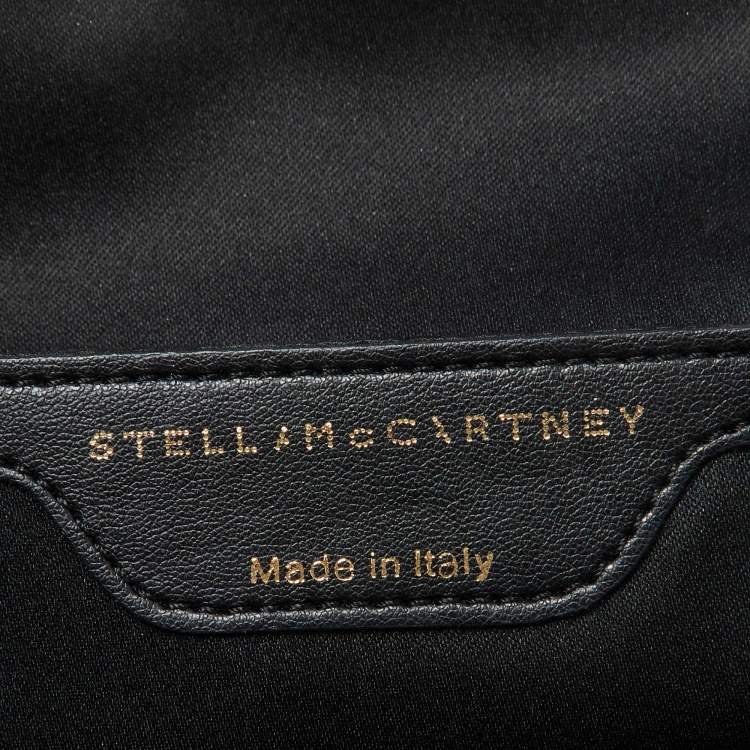 Pre Owned Stella McCartney Grey Canvas Floral Printed Oversized Daisy Clutch