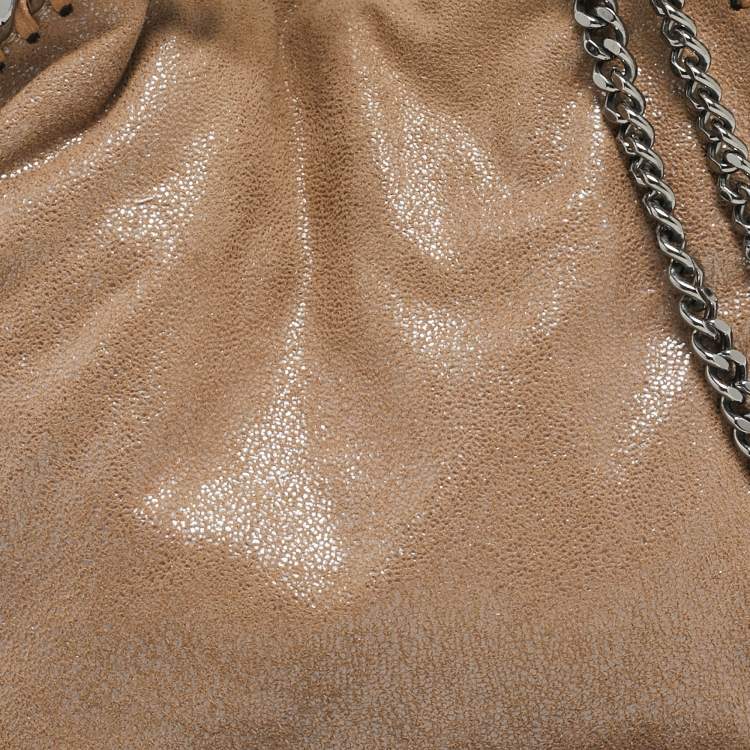 مملوكة مسبقًا Stella McCartney Beige Faux Leather Mini Falabella Tote