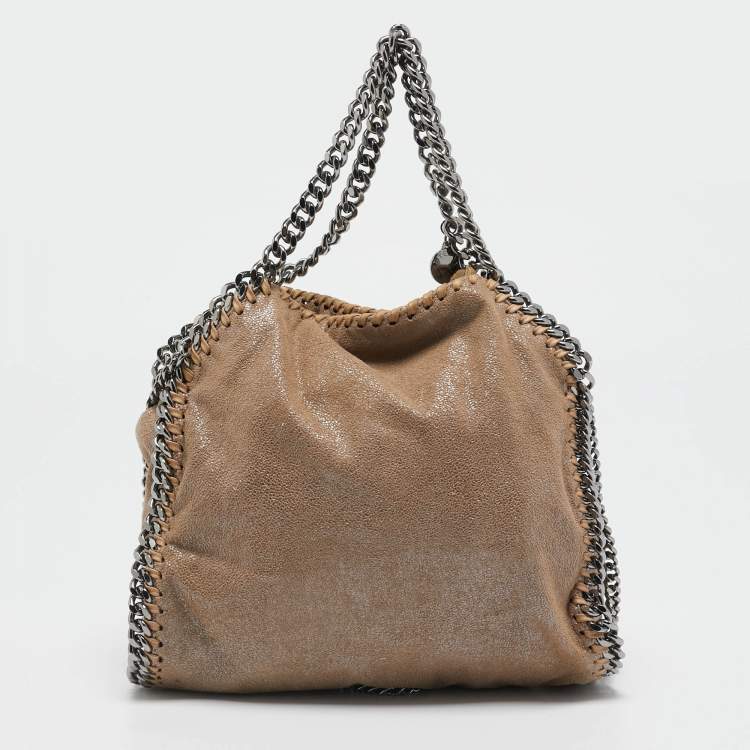 مملوكة مسبقًا Stella McCartney Beige Faux Leather Mini Falabella Tote
