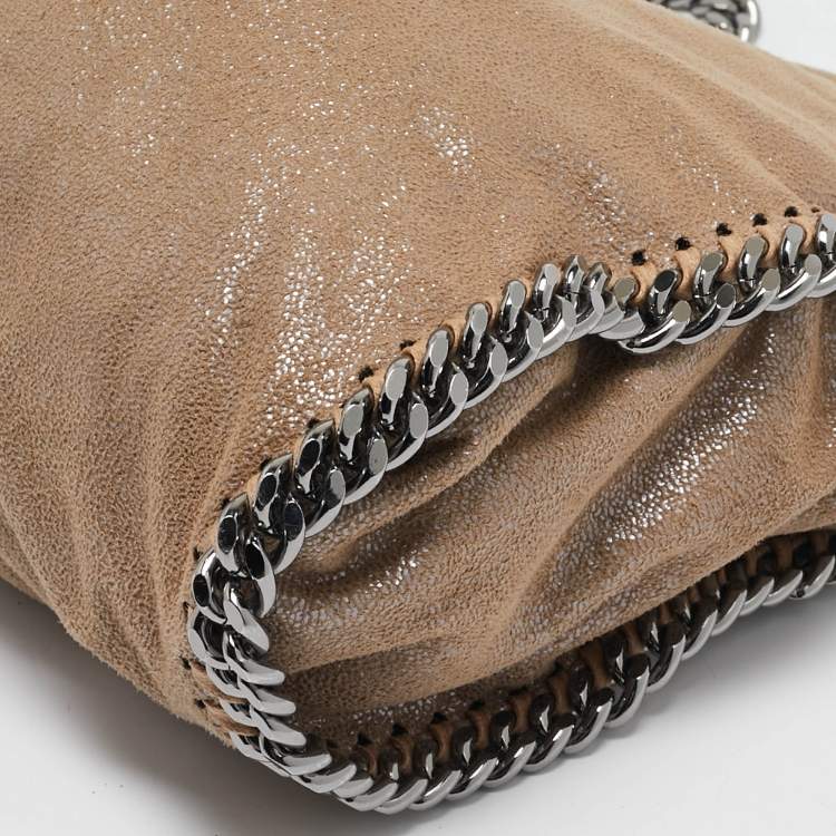 مملوكة مسبقًا Stella McCartney Beige Faux Leather Mini Falabella Tote