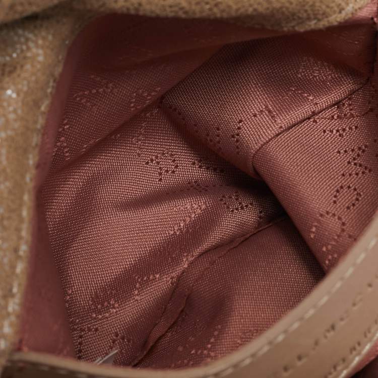 مملوكة مسبقًا Stella McCartney Beige Faux Leather Mini Falabella Tote