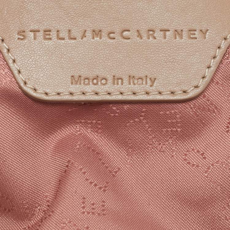 مملوكة مسبقًا Stella McCartney Beige Faux Leather Mini Falabella Tote