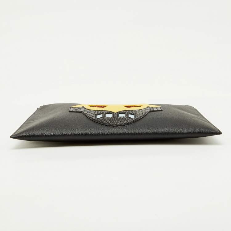 Pre Owned Stella McCartney Multicolor Faux Leather Zip Pouch