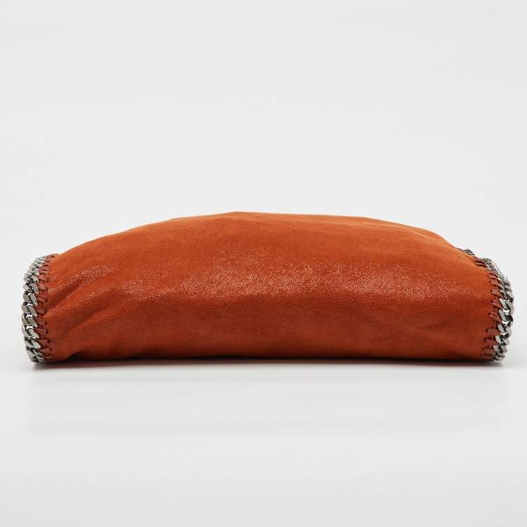 Pre Owned Stella McCartney Brick Faux Suede Small Falabella Chain Tote
