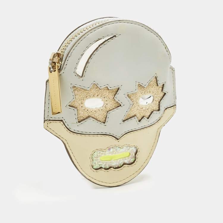 مملوكة مسبقًا Stella McCartney Multicolor Leather Superhero Coin Purse
