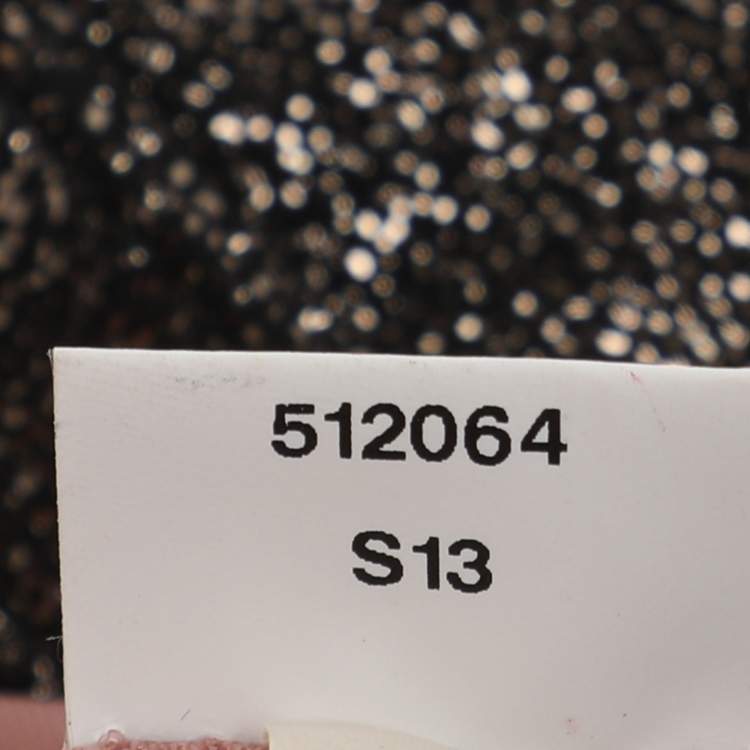 Pre Owned Stella McCartney Black Faux Leather Falabella Fold Over Clutch