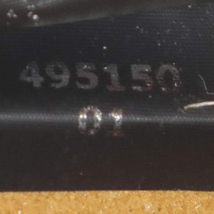 Pre Owned Stella McCartney Stella Logo Black Faux Leather Tote