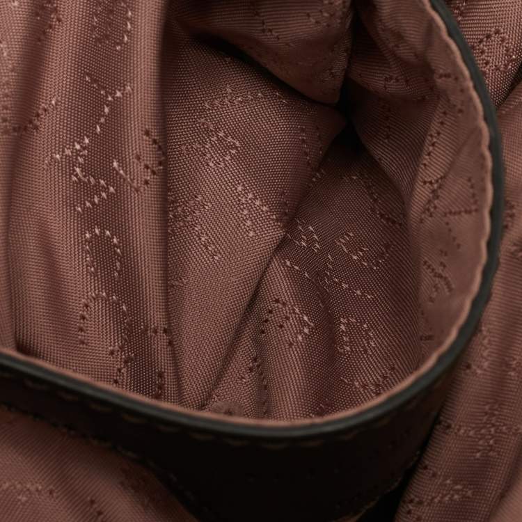 Pre Owned حقيبة يد توتس ستيلا مكارتني فالابيلا شامواه صناعي بني صغيرة