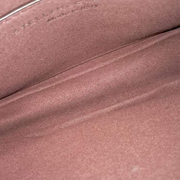 Pre Owned Stella McCartney Grey Faux Leather Shoulder Bag