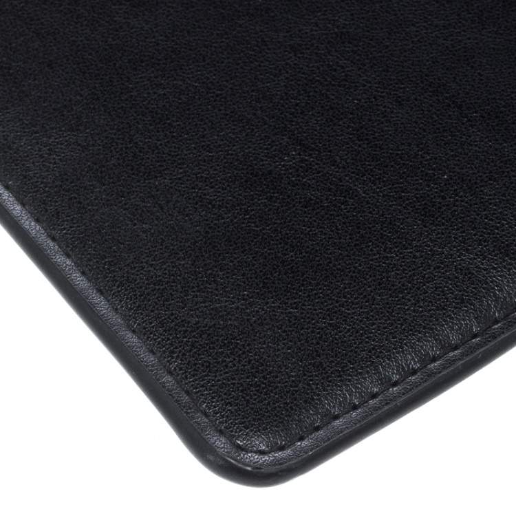 Pre Owned Stella McCartney Black Faux Leather Zip Pouch