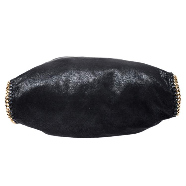 مملوكة مسبقًا Stella McCartney Black Faux Leather Large Falabella Tote