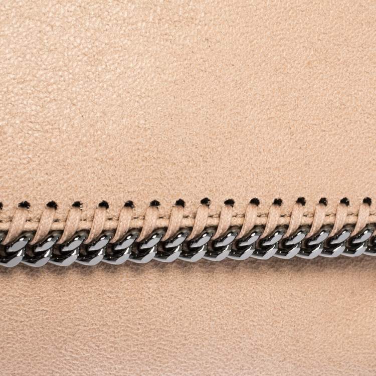 Pre Owned Stella McCartney Blush Pink Faux Leather Falabella Shoulder Bag
