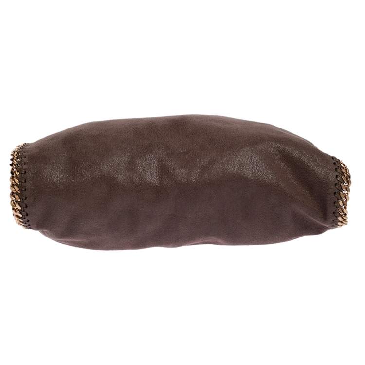 مملوكة مسبقًا Stella McCartney Brown Faux Leather Small Falabella Tote