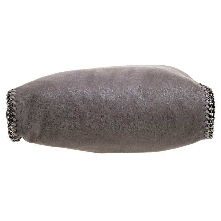 Pre Owned Stella McCartney Grey Faux Leather Small Falabella Tote