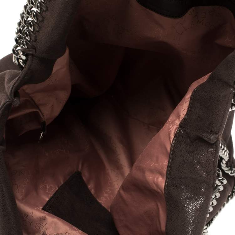 مملوكة مسبقًا Stella McCartney Brown Faux Leather Large Falabella Tote