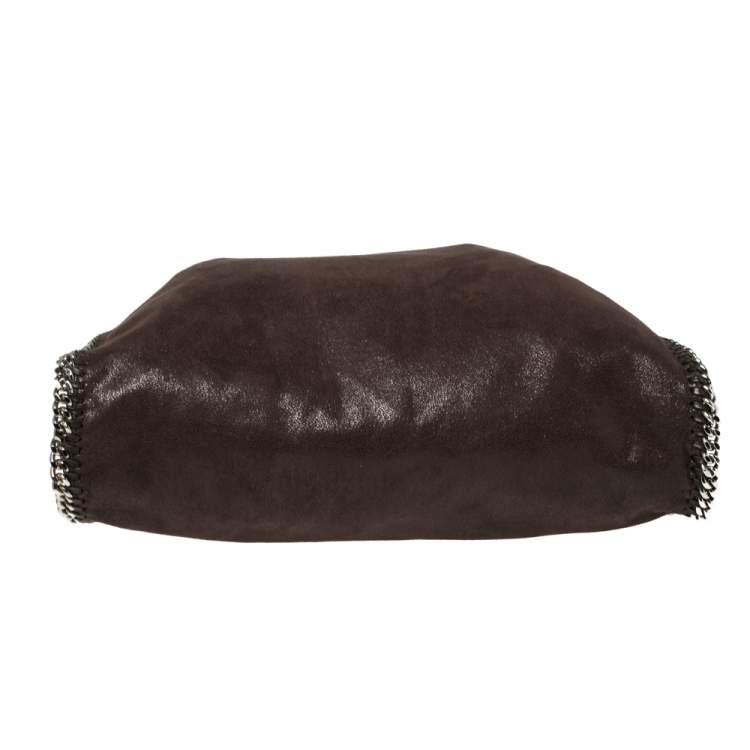 مملوكة مسبقًا Stella McCartney Brown Faux Leather Large Falabella Tote