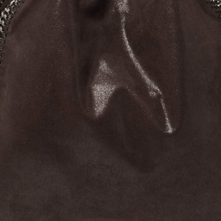 مملوكة مسبقًا Stella McCartney Brown Faux Leather Large Falabella Tote