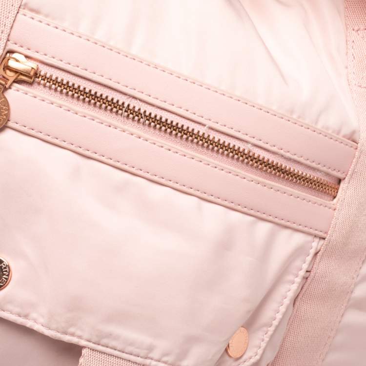 مملوكة مسبقًا Stella McCartney Light Pink Nylon Fern Diaper Bag
