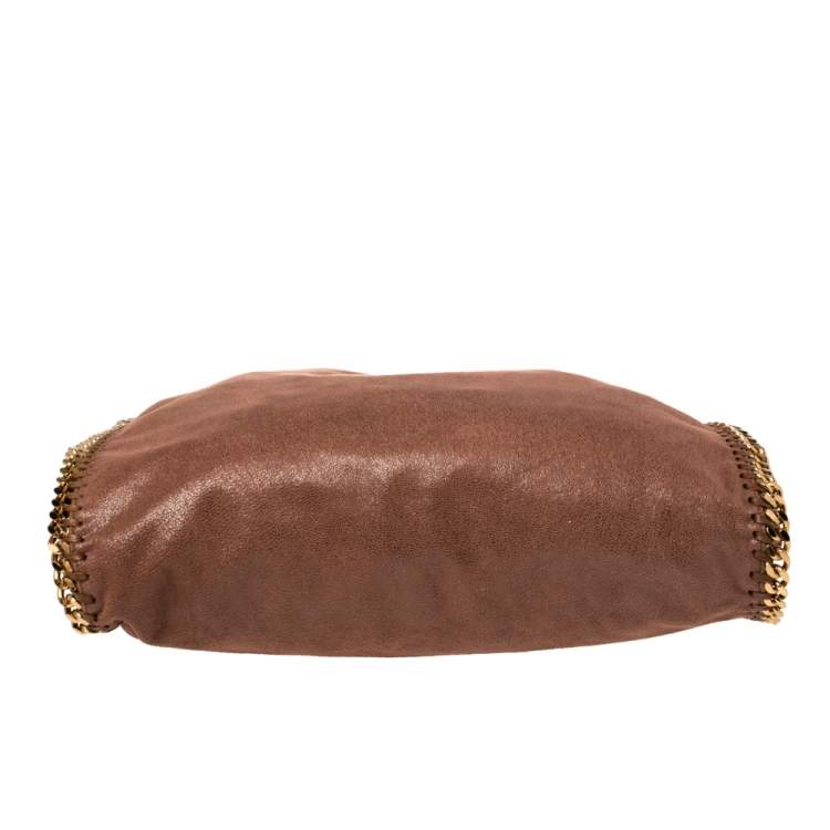 مملوكة مسبقًا Stella McCartney Brown Faux Suede Small Falabella Tote
