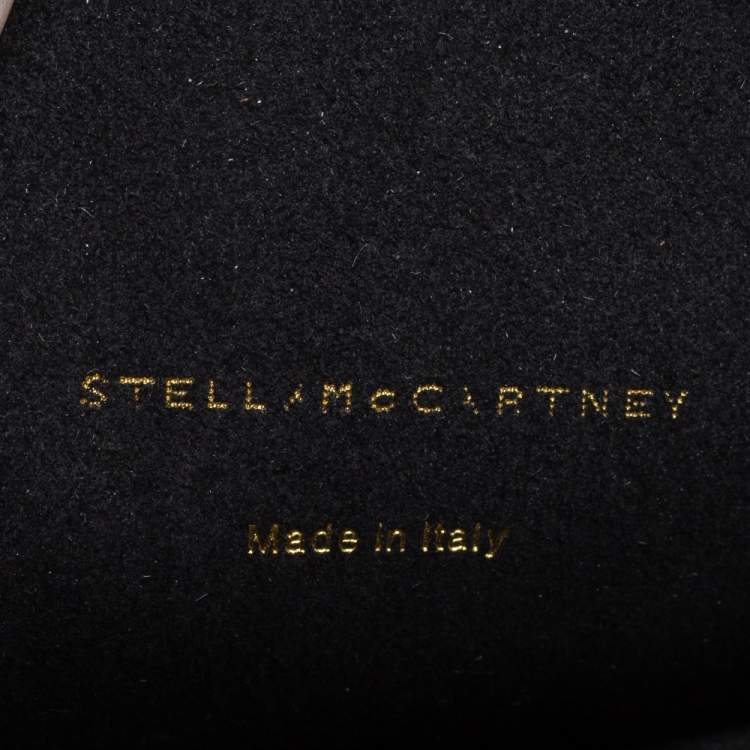 مملوكة مسبقًا Stella McCartney Multicolor Python Embossed Faux Leather Superhero Chain Clutch