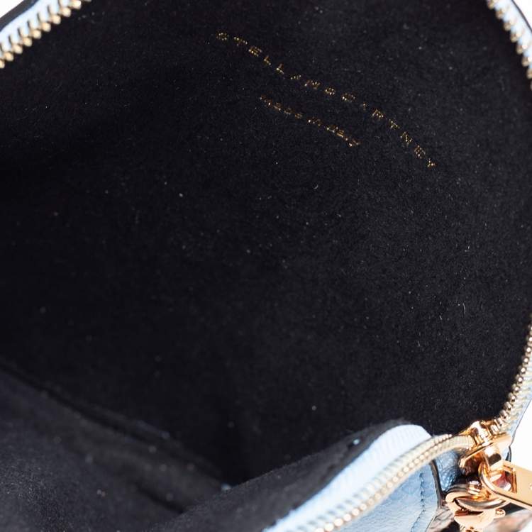 مملوكة مسبقًا Stella McCartney Multicolor Python Embossed Faux Leather Superhero Chain Clutch