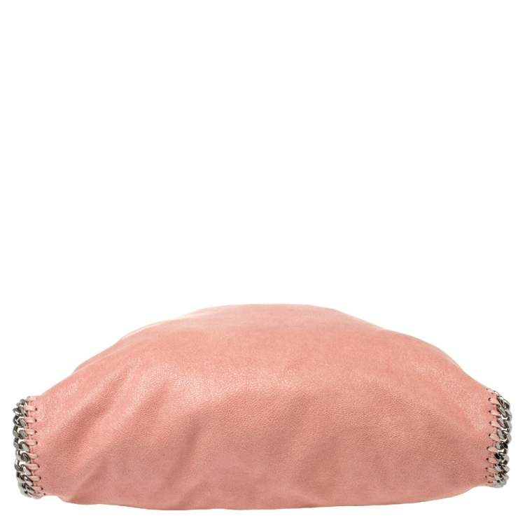مملوكة مسبقًا Stella McCartney Light Pink Faux Leather Small Falabella Tote