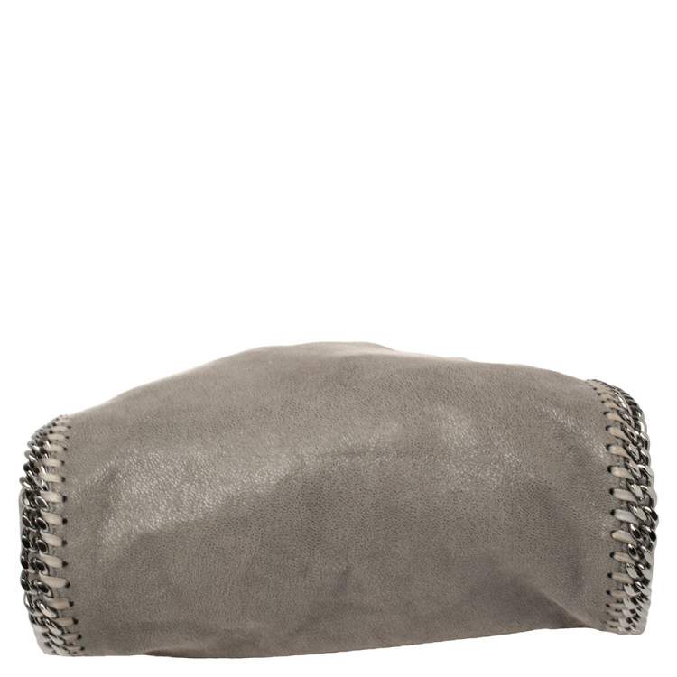 مملوكة مسبقًا Stella McCartney Grey Faux Leather Mini Falabella Tote
