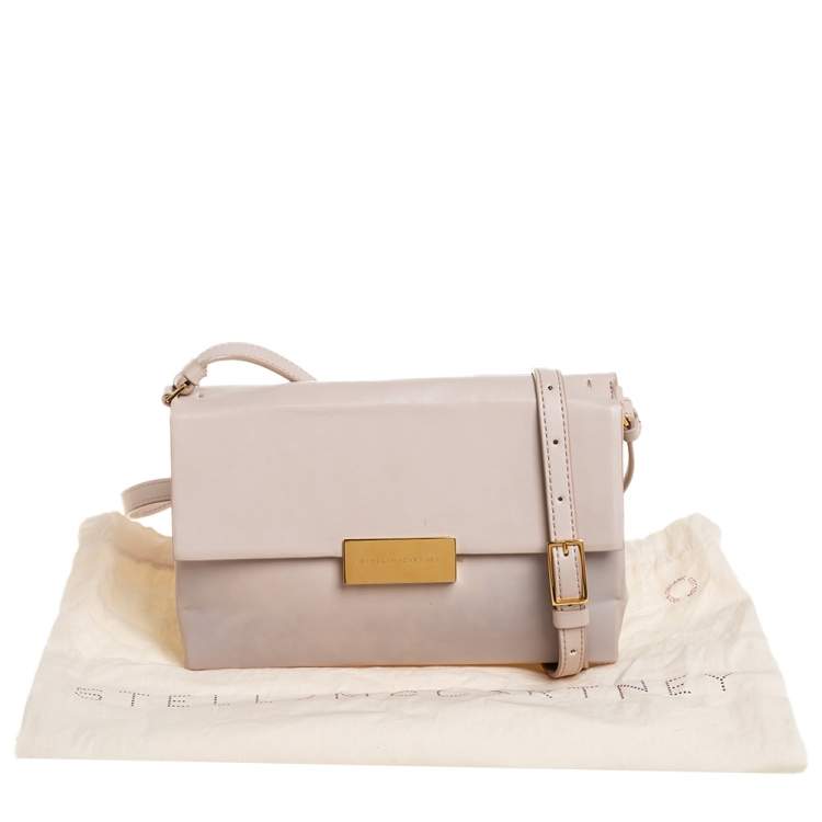 مملوكة مسبقًا Stella McCartney Beige Faux Leather Shoulder Bag