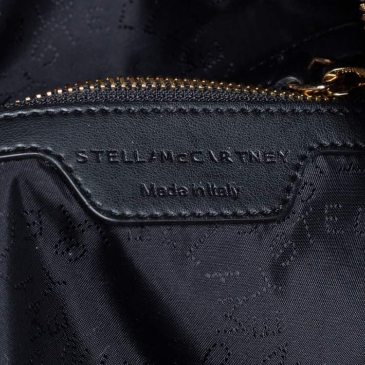 Pre Owned Stella McCartney Black Nylon and Leather Falabella Backpack