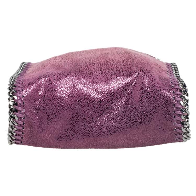 مملوكة مسبقًا Stella McCartney Purple Faux Leather Tiny Falabella Shoulder Bag