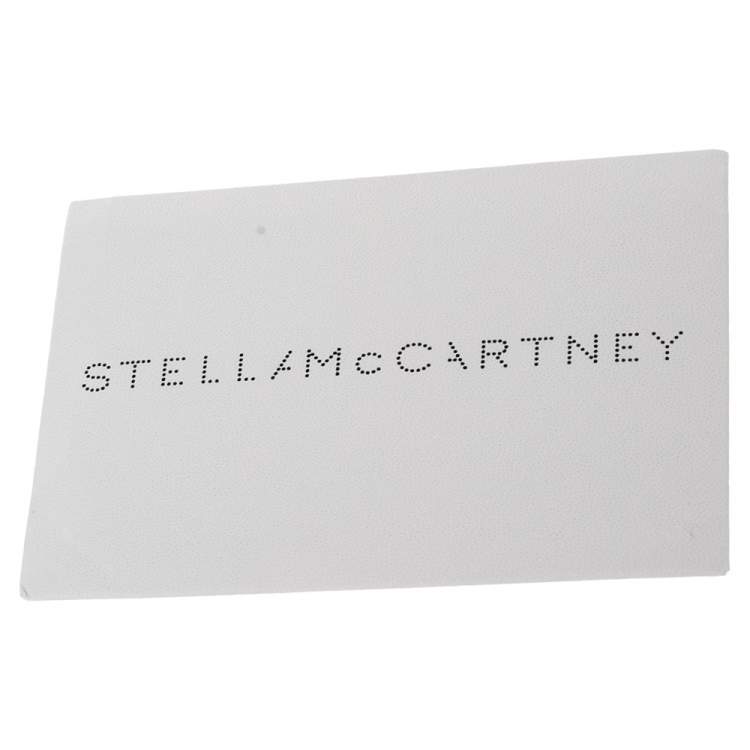 مملوكة مسبقًا Stella McCartney Black Faux Leather Small Falabella Tote