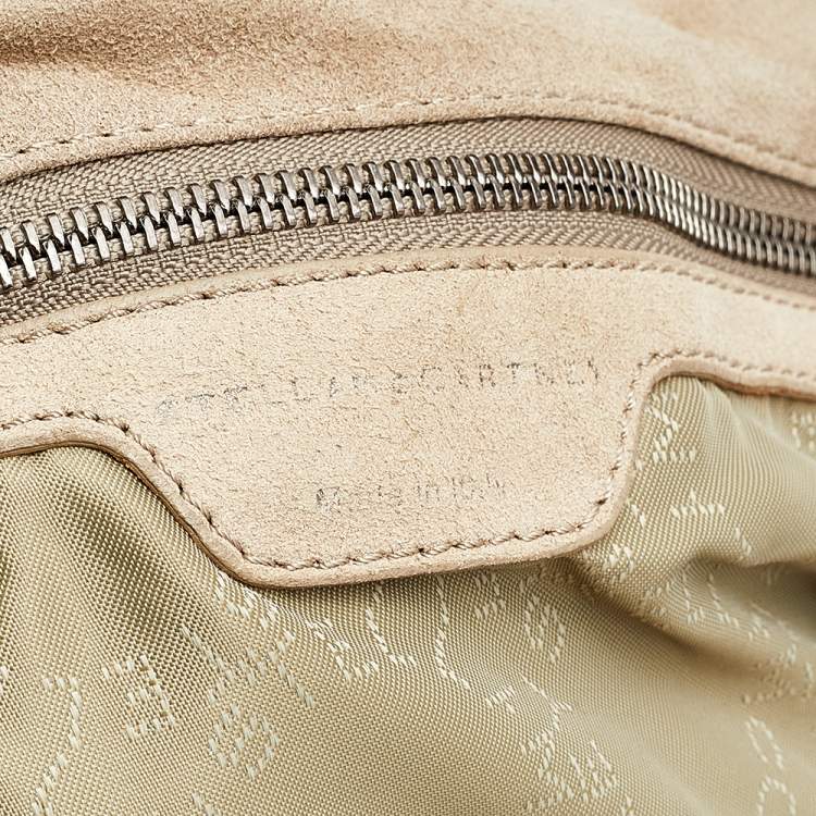 Pre Owned Stella McCartney Beige Tweed Falabella Tote
