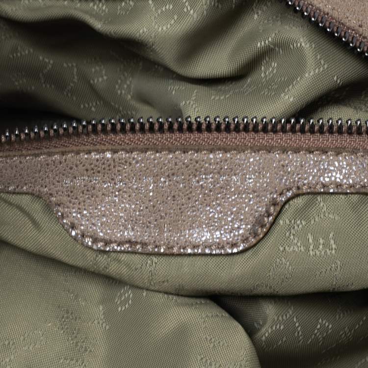 مملوكة مسبقًا Stella McCartney Beige Faux Suede Small Falabella Tote