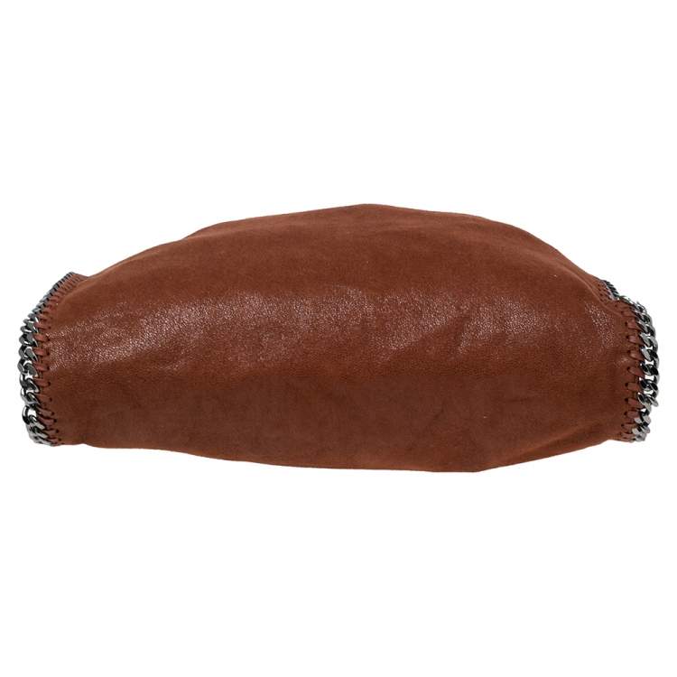 Pre Owned Stella McCartney Brown Faux Suede Falabella Tote