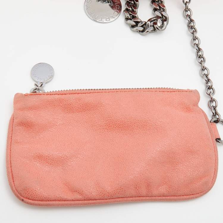 مملوكة مسبقًا Stella McCartney Coral Orange Faux Suede Large Falabella Tote