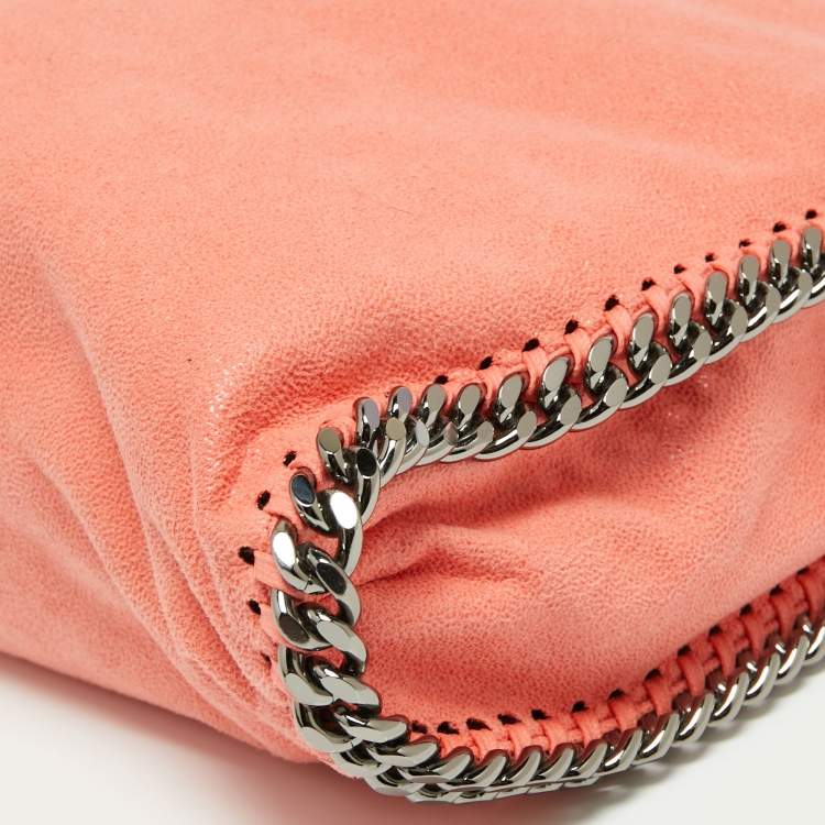 مملوكة مسبقًا Stella McCartney Carrot Orange Faux Suede Small Falabella Tote