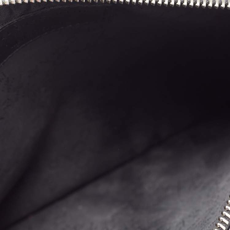 Pre Owned Stella McCartney Black/Silver Faux Leather Cavendish Stars Clutch