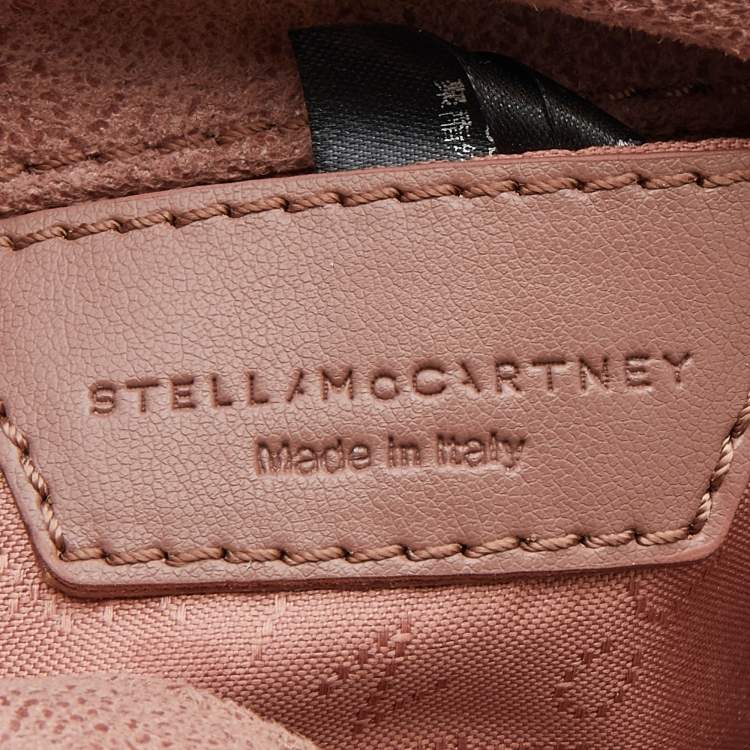 مملوكة مسبقًا Stella McCartney Dusty Pink Faux Leather Tiny Falabella Tote 