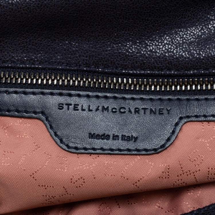 مملوكة مسبقًا Stella McCartney Blue Faux Leather Falabella Tote