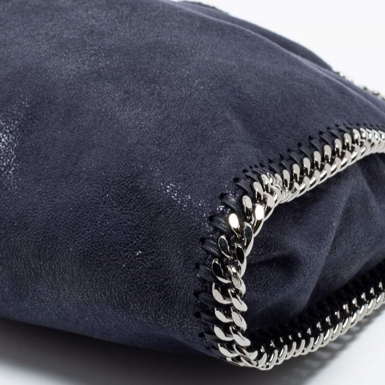 مملوكة مسبقًا Stella McCartney Blue Faux Leather Falabella Tote