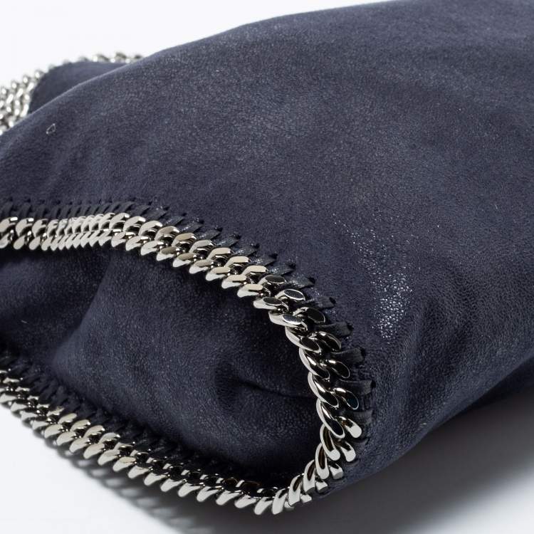مملوكة مسبقًا Stella McCartney Blue Faux Leather Falabella Tote
