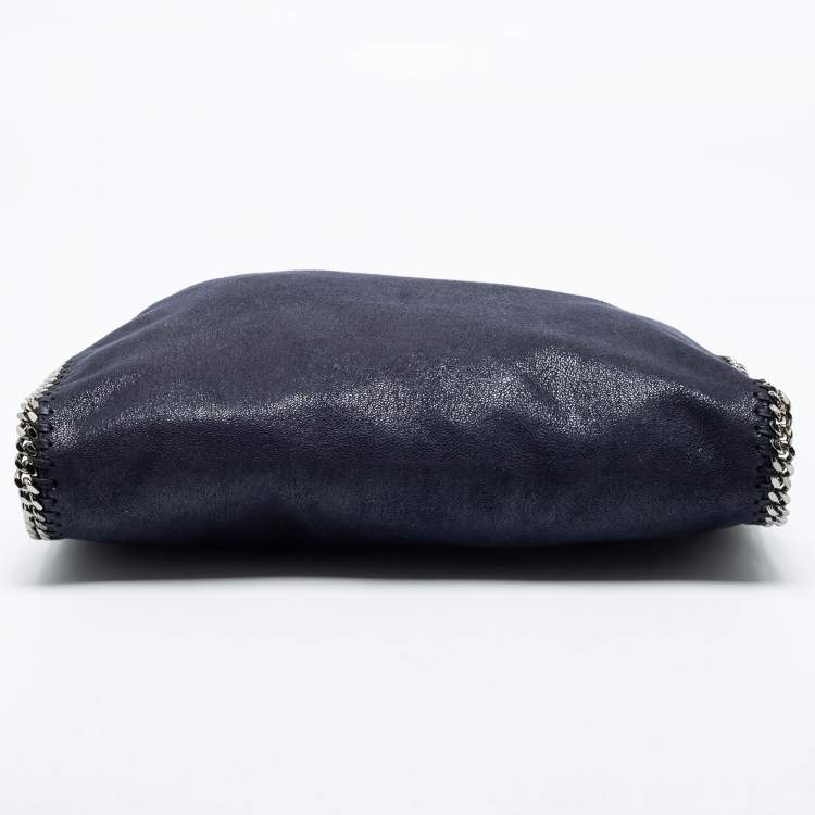 مملوكة مسبقًا Stella McCartney Blue Faux Leather Falabella Tote