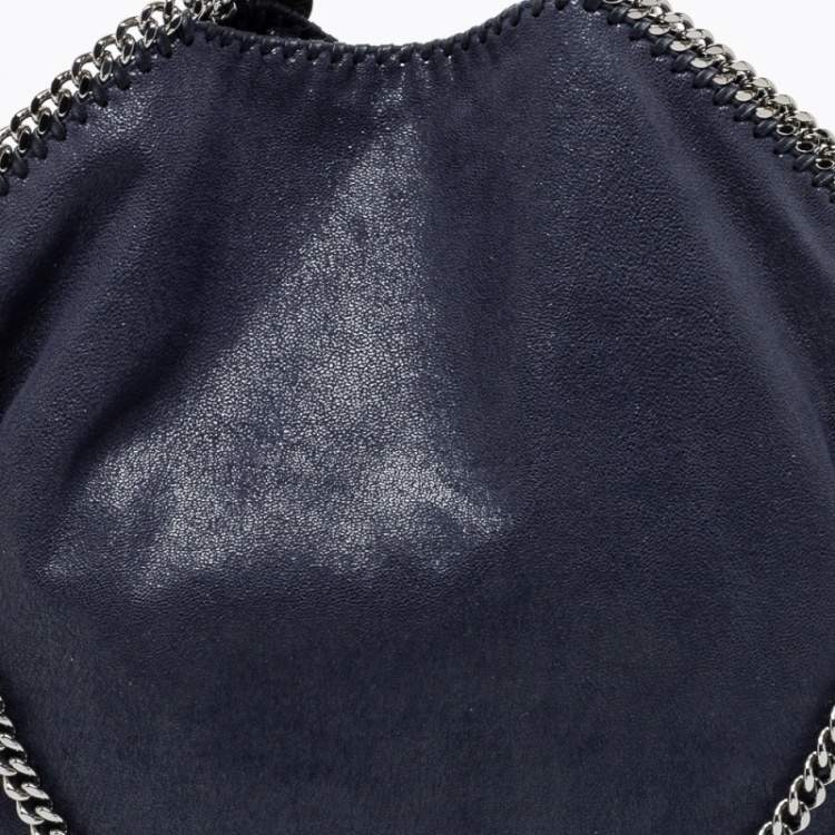 مملوكة مسبقًا Stella McCartney Blue Faux Leather Falabella Tote