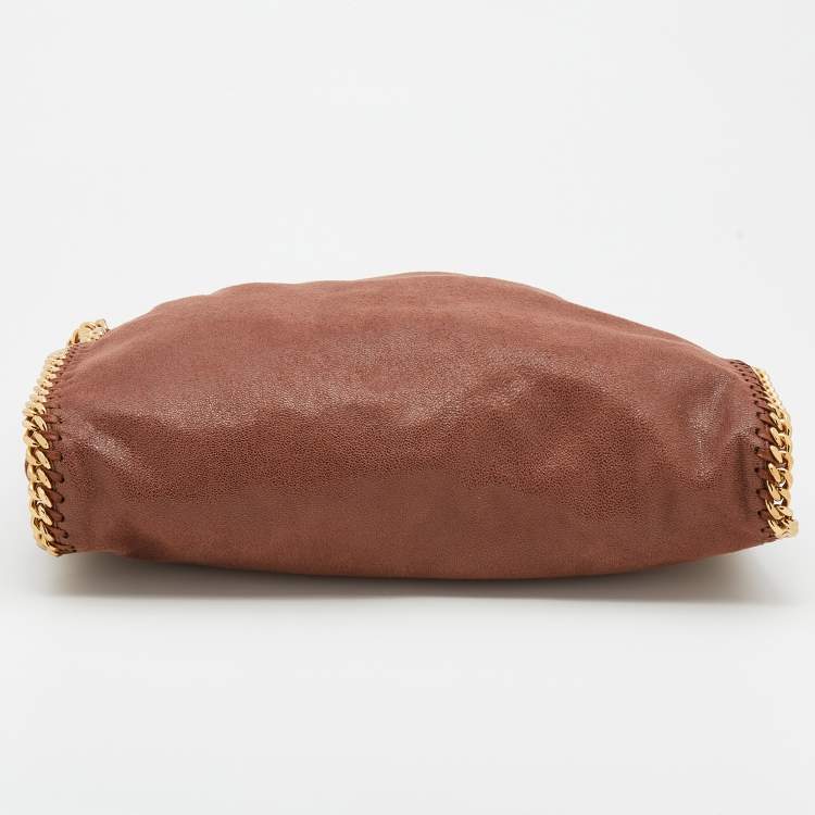Pre Owned Stella McCartney Brown Faux Suede Falabella Tote