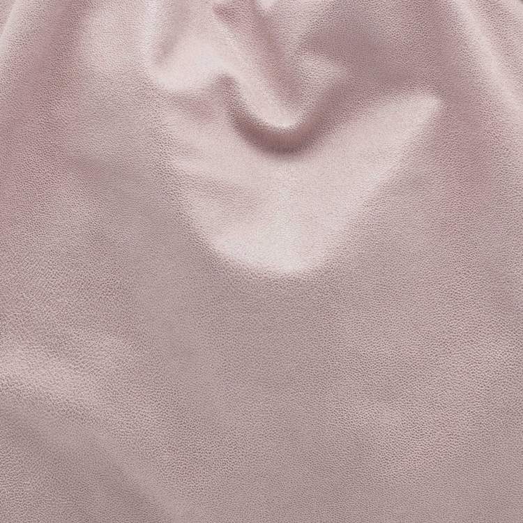 Pre Owned Stella McCartney Light Pink Faux Leather Falabella Tote