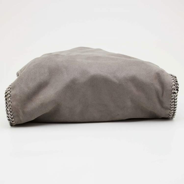Pre Owned Stella McCartney Grey Faux Leather Falabella Tote