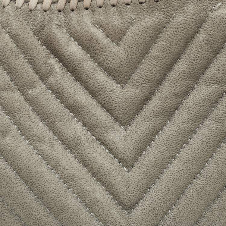 Pre Owned Stella McCartney Grey Faux Leather Small Falabella Tote